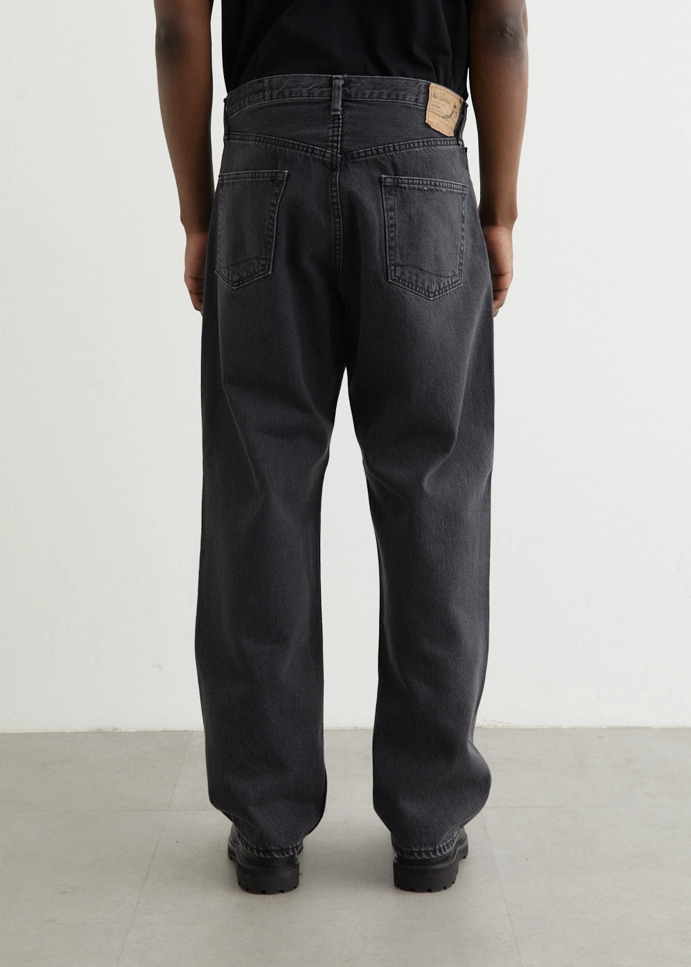 Daily Essential Modern Casual 101 Dad's Fit Denim Pants Effortless Fit
