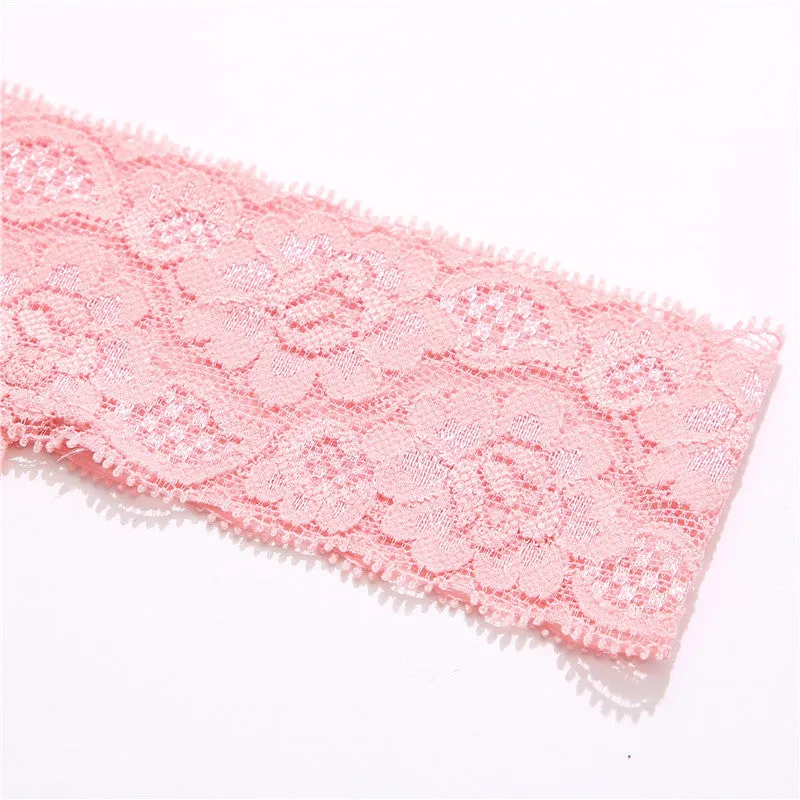 2 Pack Lace G-string Thong Panties Floral Underwear Transparent Underpants Lingerie Briefs