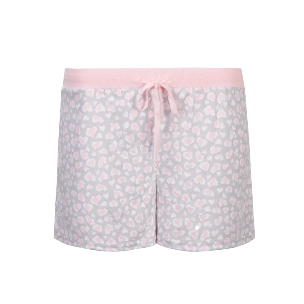 2 Pack Loungewear Hacci Shorts Set