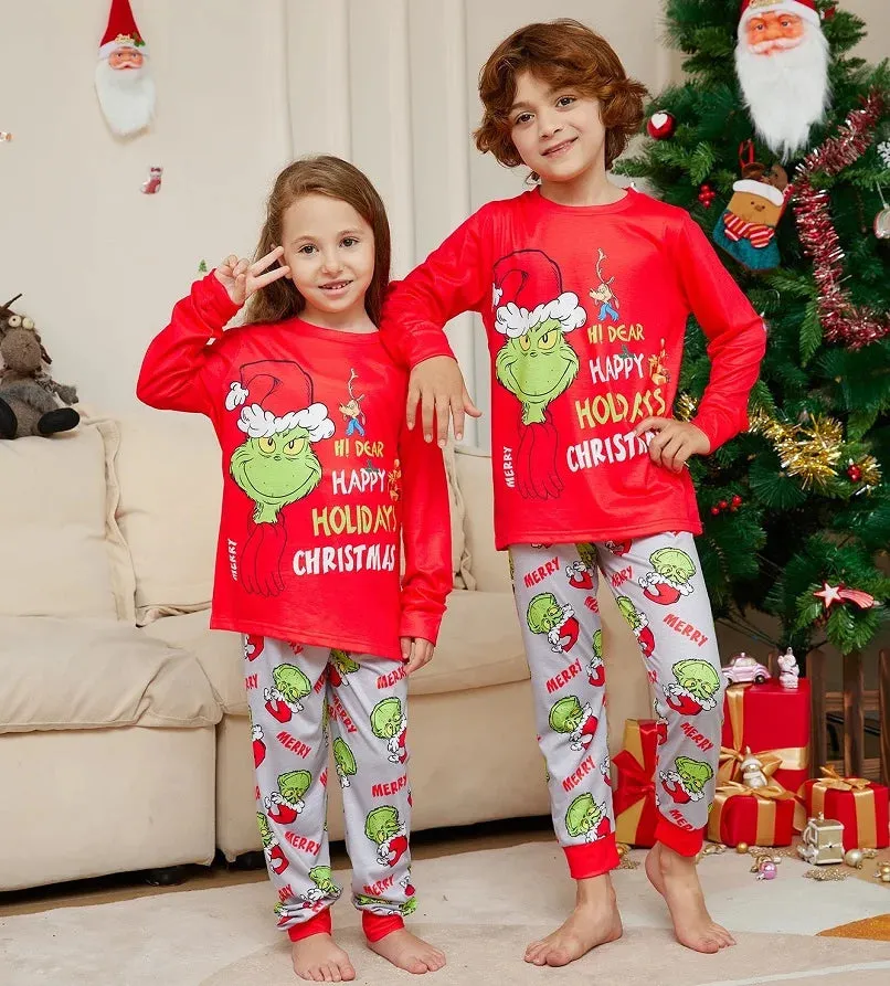 2024 Matching Christmas Family Pajamas Set