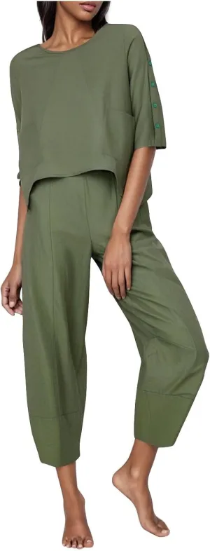 2025 Cotton Linen Women Lounge Sets Half Sleeve Crew Neck Two Piece Outfits Summer Cute Matching Sets Clothing