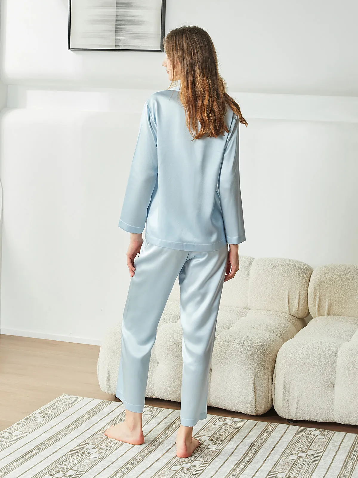 22 Momme Silk Pajama Set With Luxury Gift Box