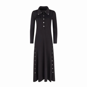 Accented Button Robe | Black [Final Sale] Bare Glow Sheer Element