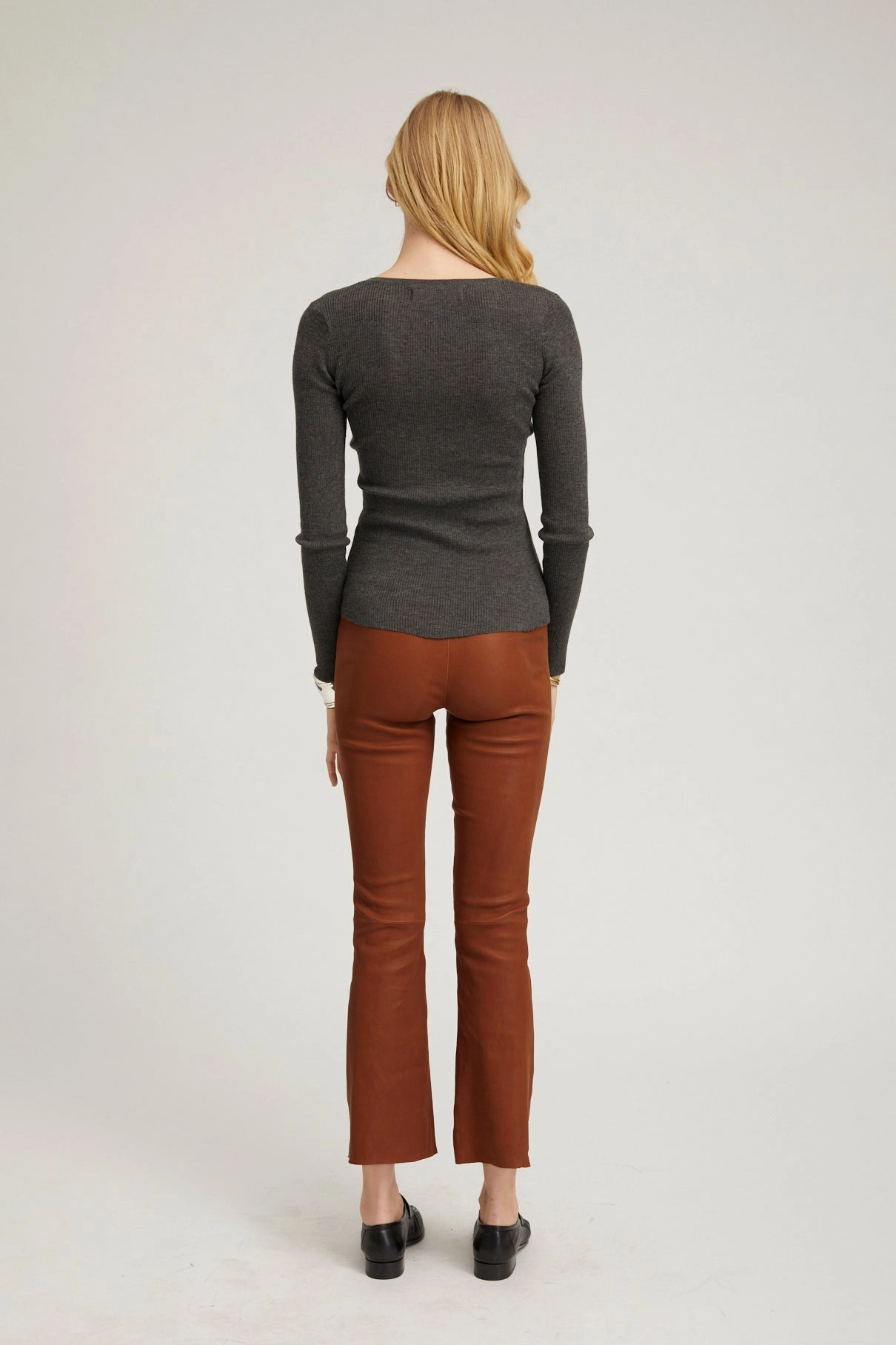 Max Comfort Ultimate flexibility Acorn Leather Ankle Flare