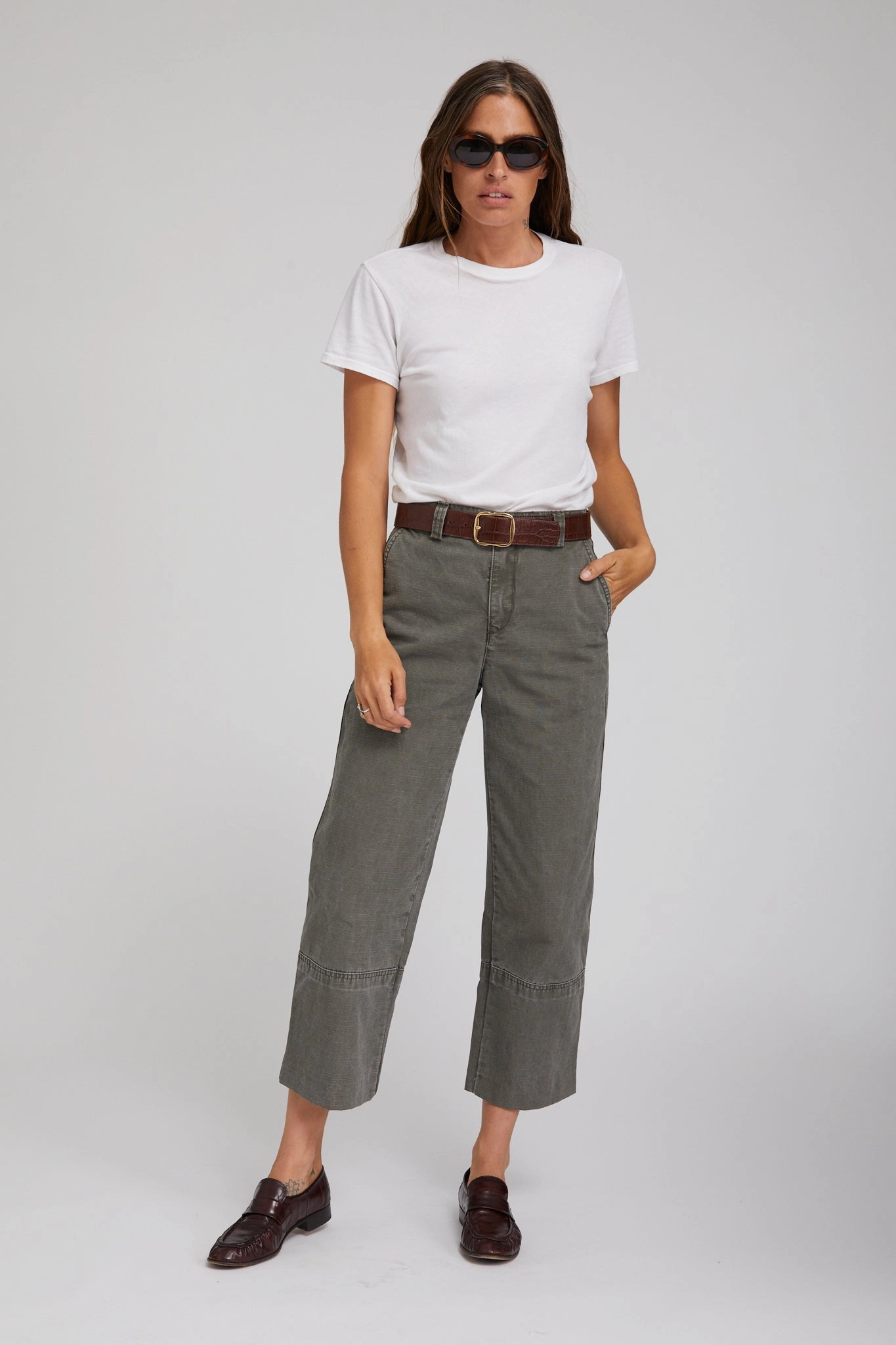 Movement Ease Moss Classic Cotton Pants