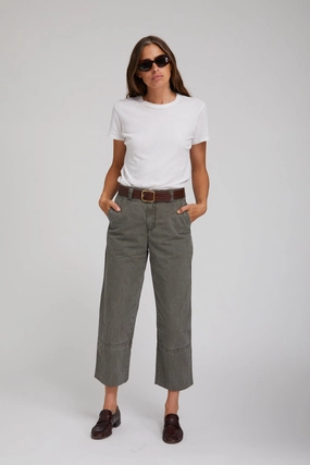 Utility pocket Moss Classic Cotton Pants