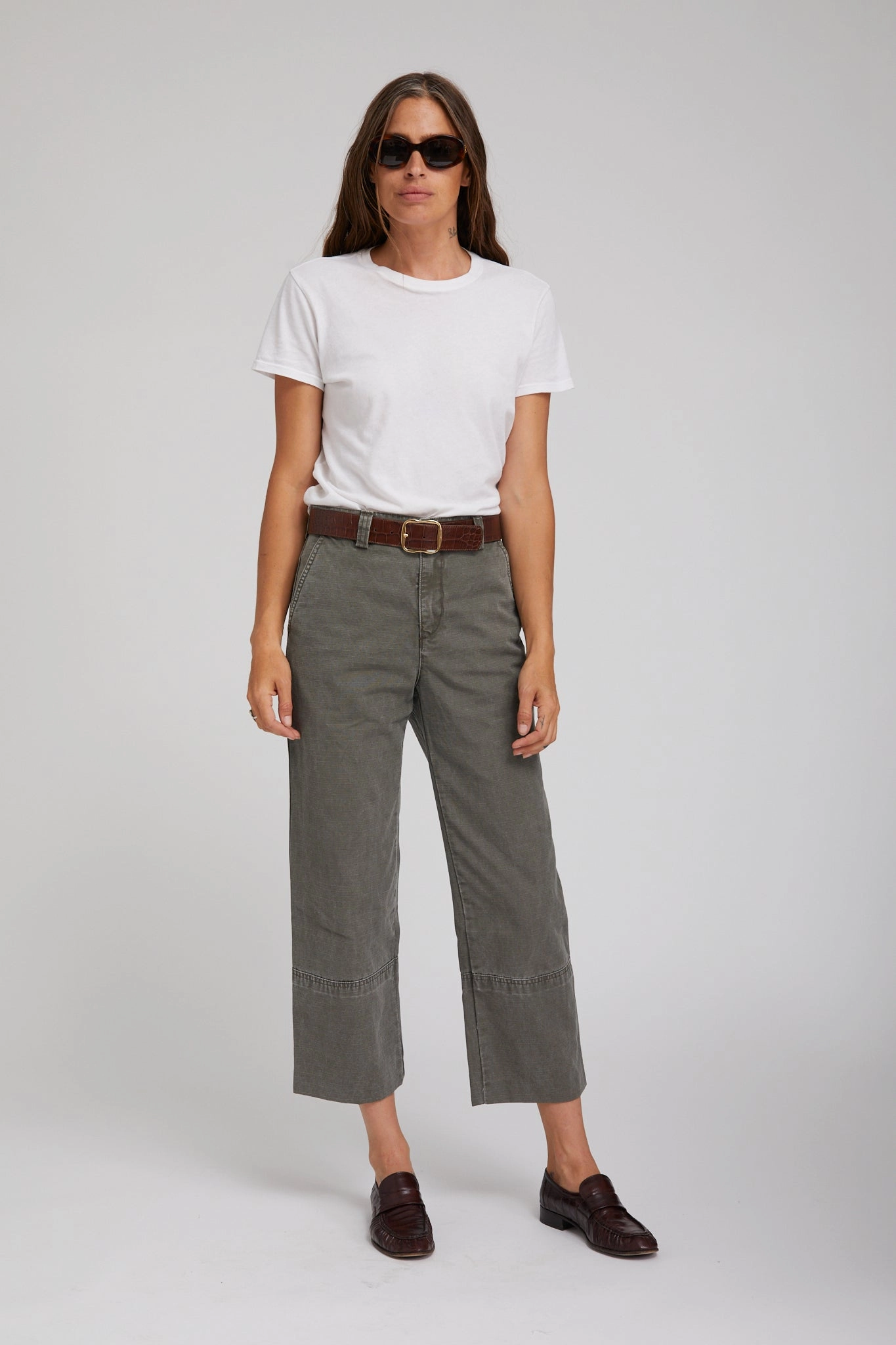 Moss Classic Cotton Pants Practical Look Lightweight insulation