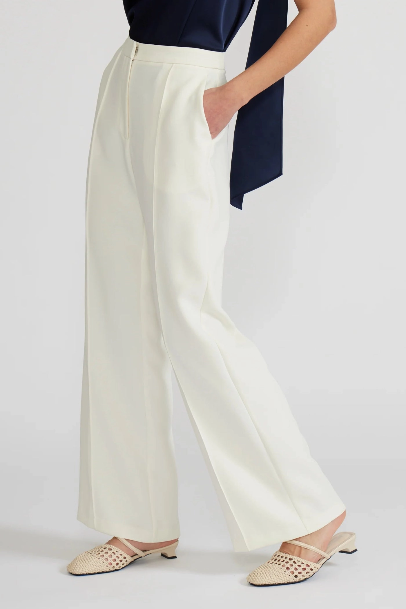 TARA IVORY CLASSIC PANTS StaticDissipative