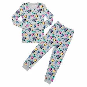 Adult 80's Retro Rosh Hashanah Pajamas - (Unisex Sizes S - XXL)