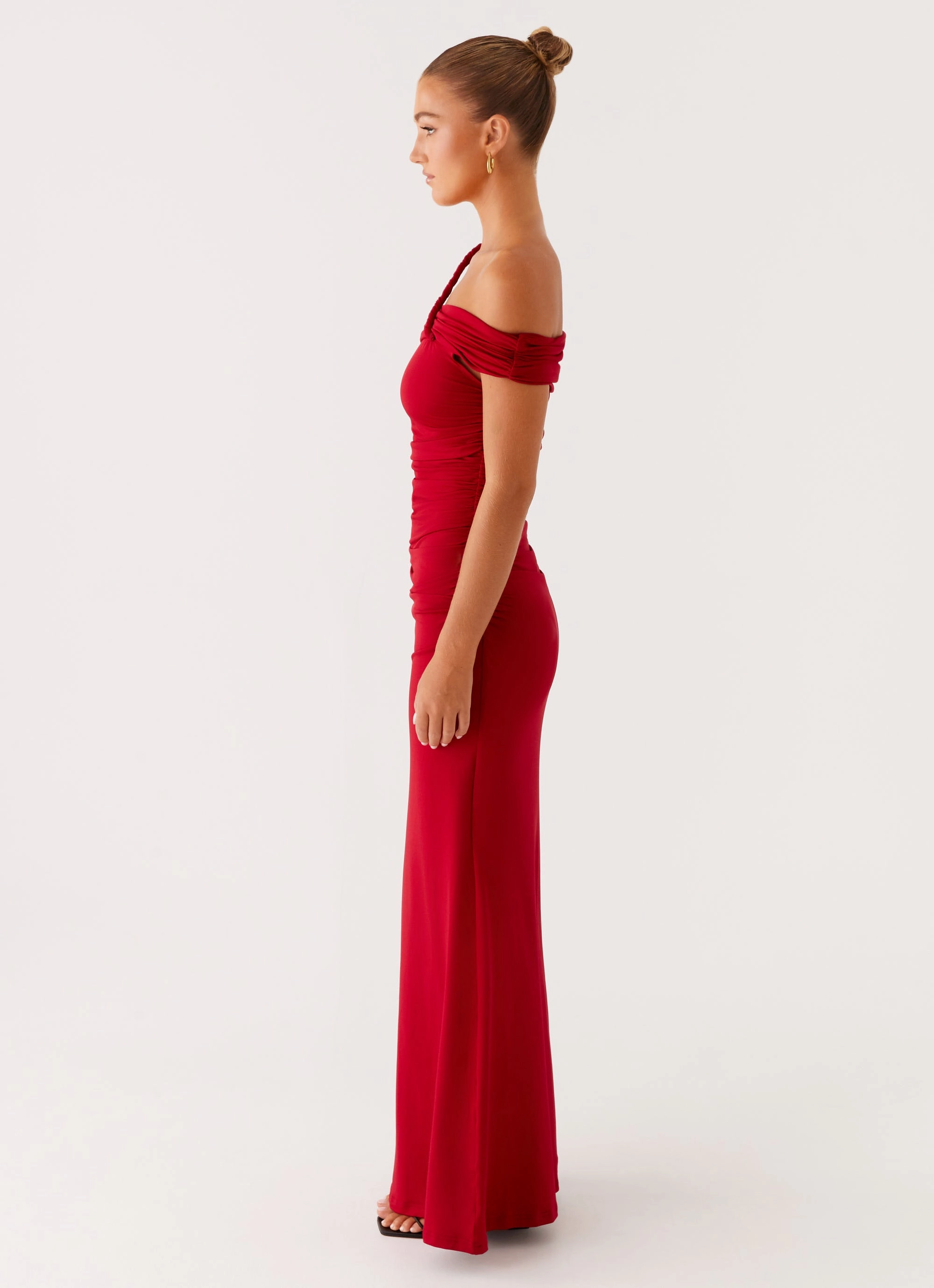 Airy Layer After This Maxi Dress - Raspberry