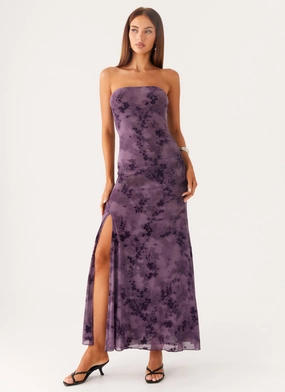Alexandrite Midi Dress - Purple Trendy Vibes