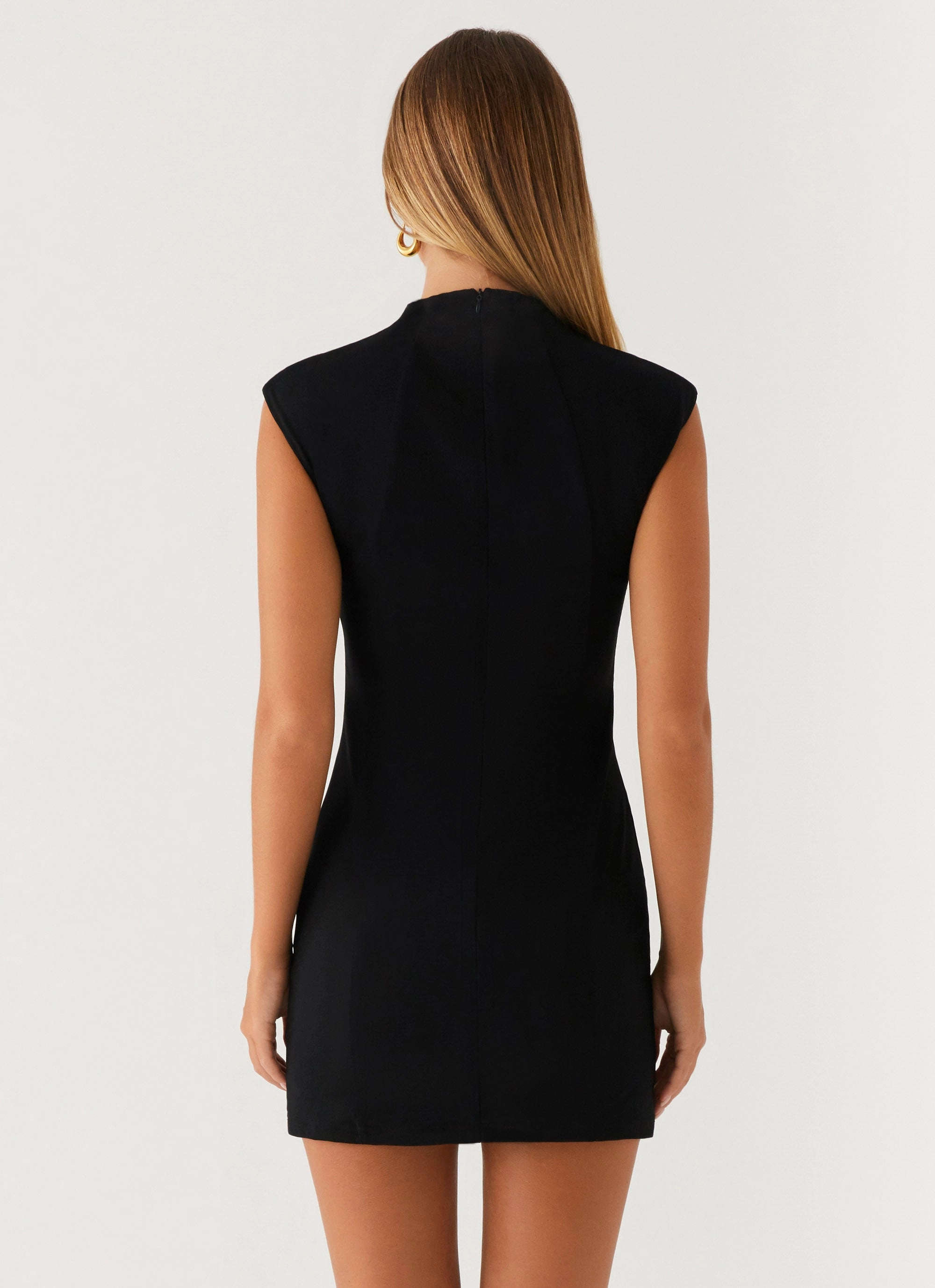 Alias Mini Dress - Black Casual Style