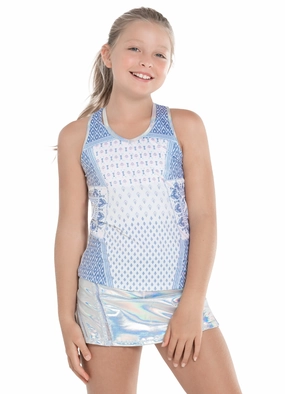 Fun Design TactileWeave All In Ikat Tank