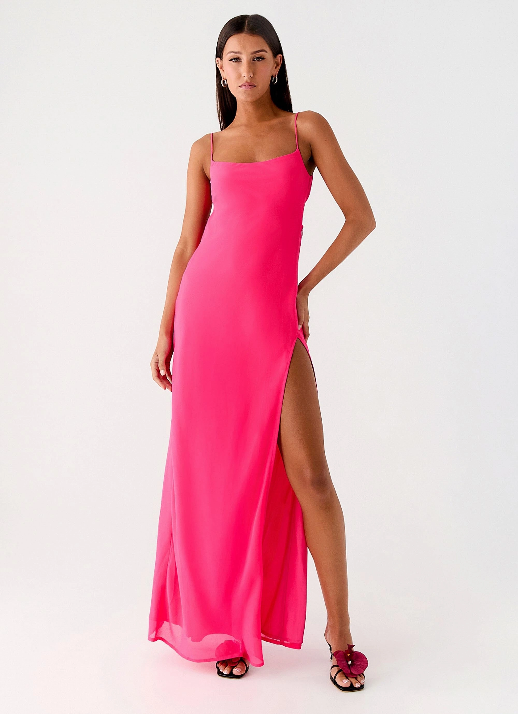Alouette Maxi Dress - Fuchsia Pure Shape