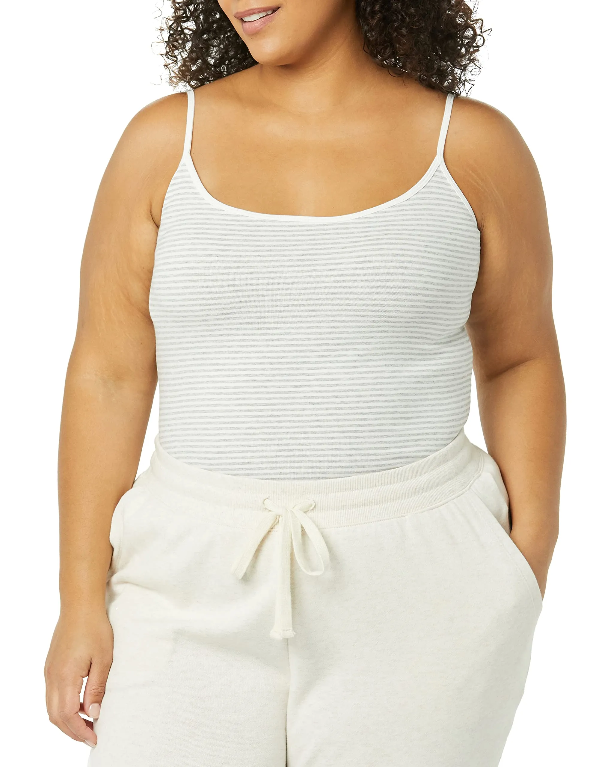 Amazon Essentials Women's Slim-Fit Camisole, Pack of 4