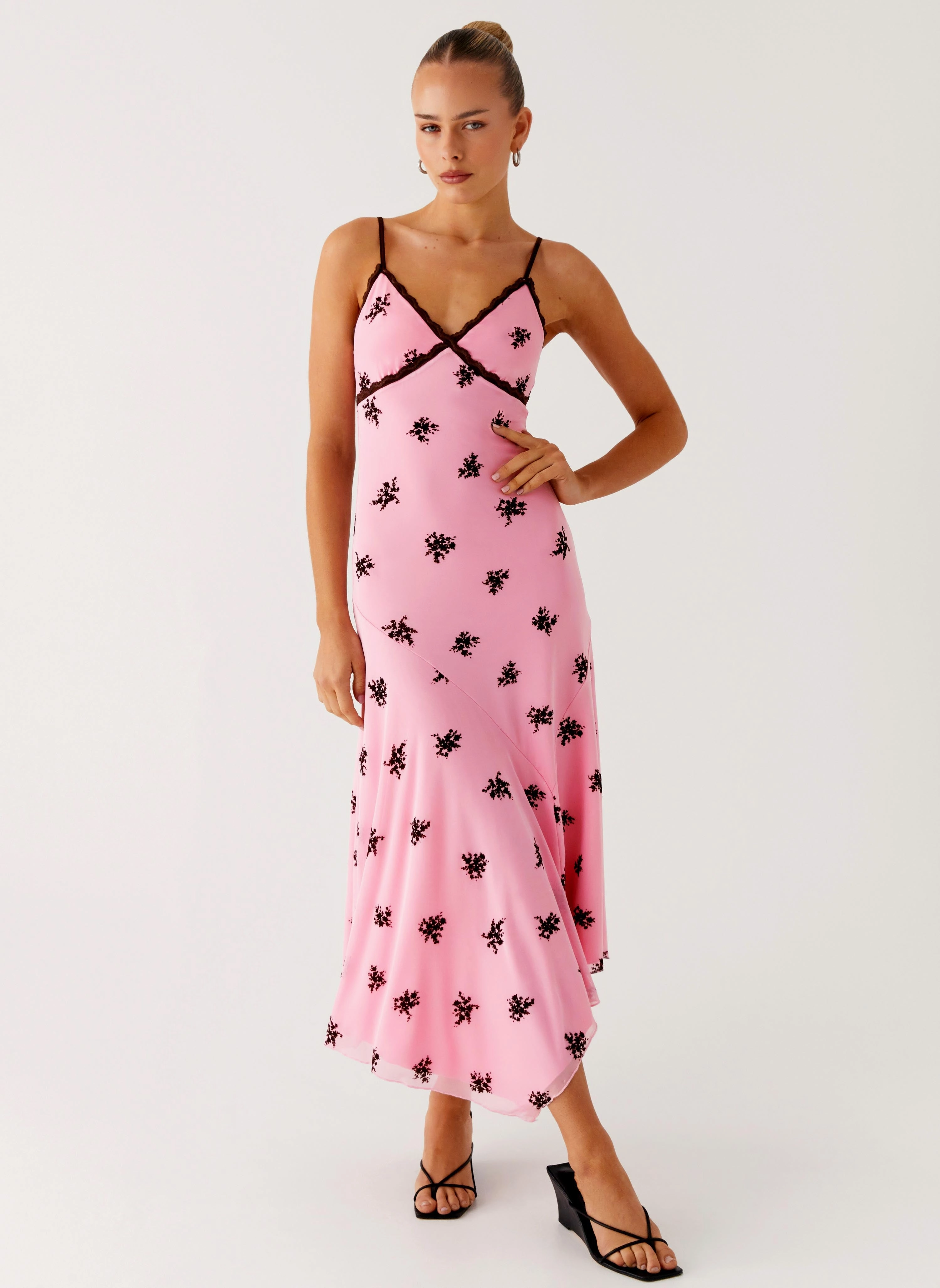Essential Piece Amelia Midi Dress - Pink