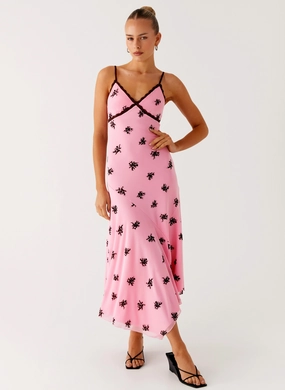 Essential Piece Amelia Midi Dress - Pink