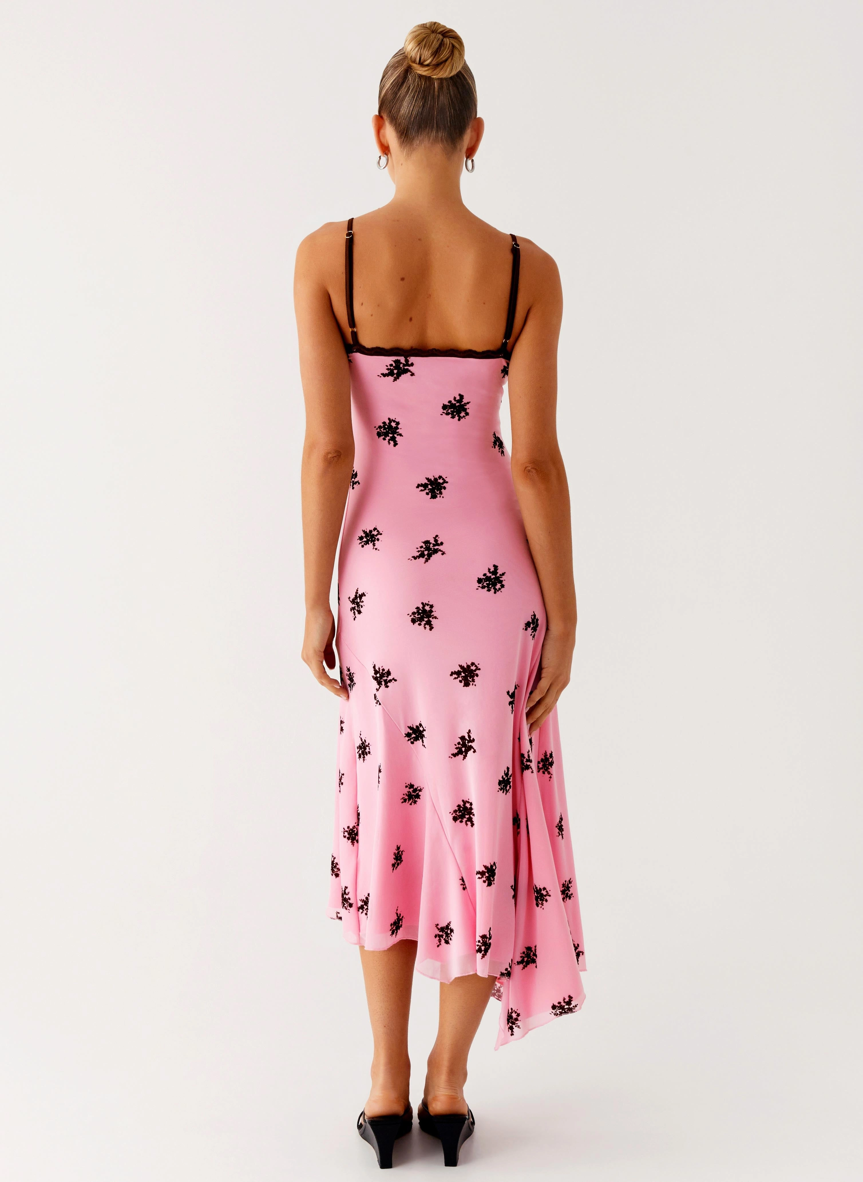 Love Soft solo wear Amelia Midi Dress - Pink