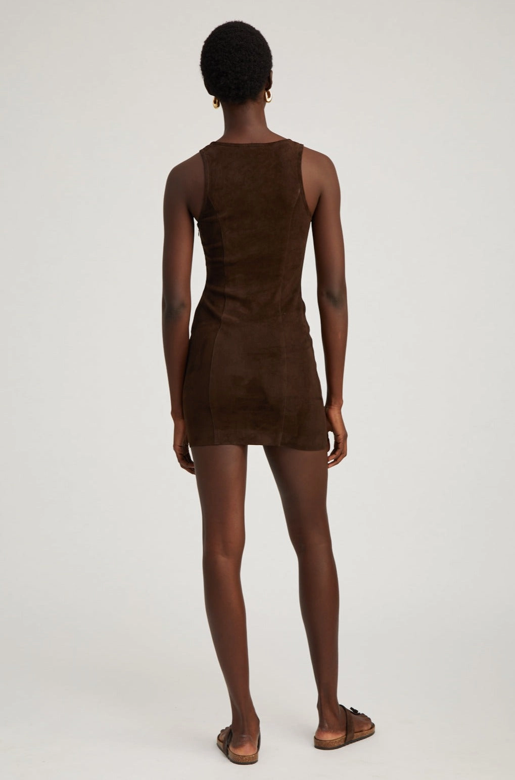 Americano Suede Audrey Mini Dress Shared Glow Breathable wear