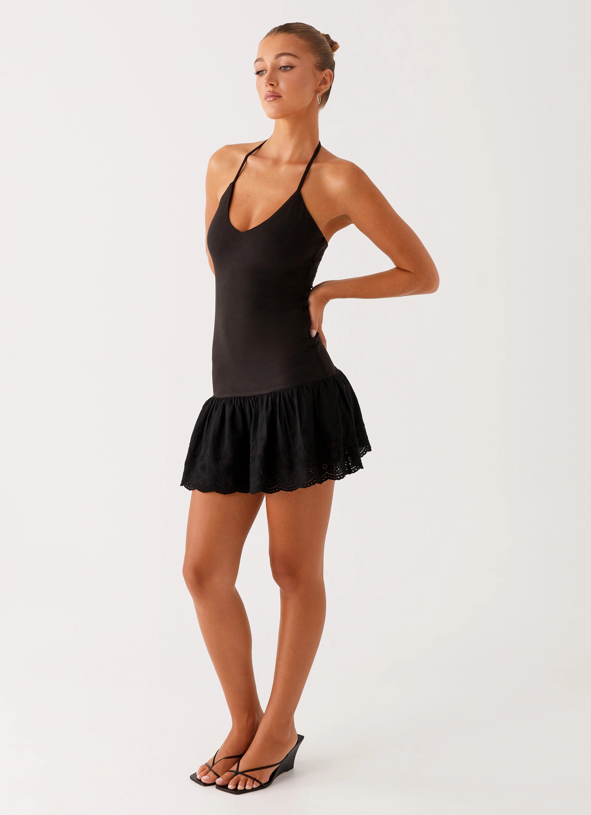 animal-print Daywear Fit Amsterdam Mini Dress - Black