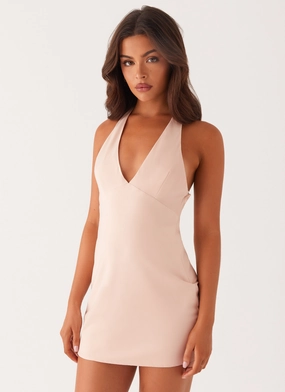 Occasion Wear Angie Mini Dress - Baby Pink