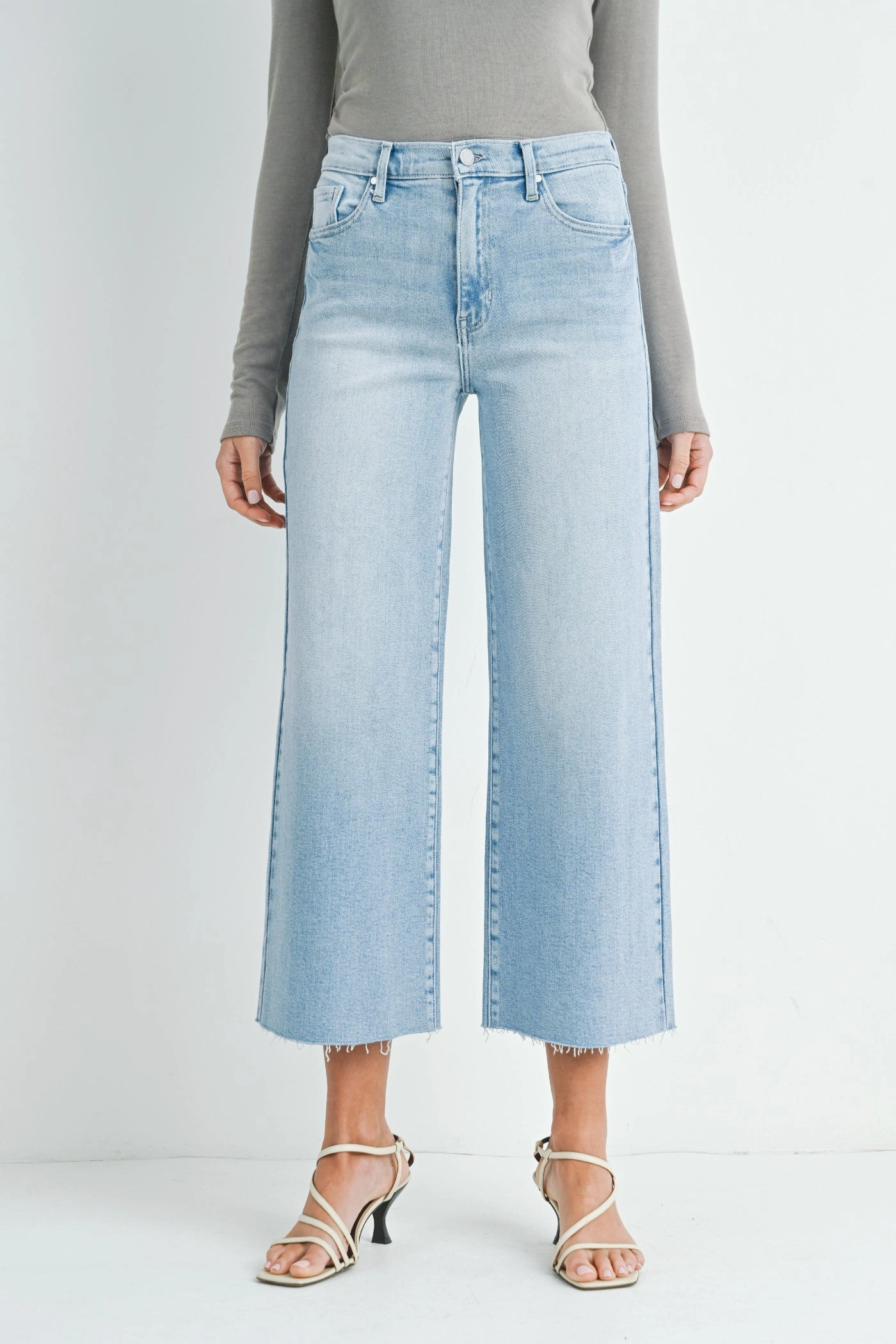 ANNYA SCISSOR CUT JEANS Fit For Daily Soft Texture