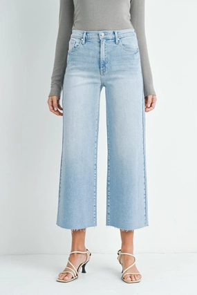 ANNYA SCISSOR CUT JEANS Fit For Daily Soft Texture
