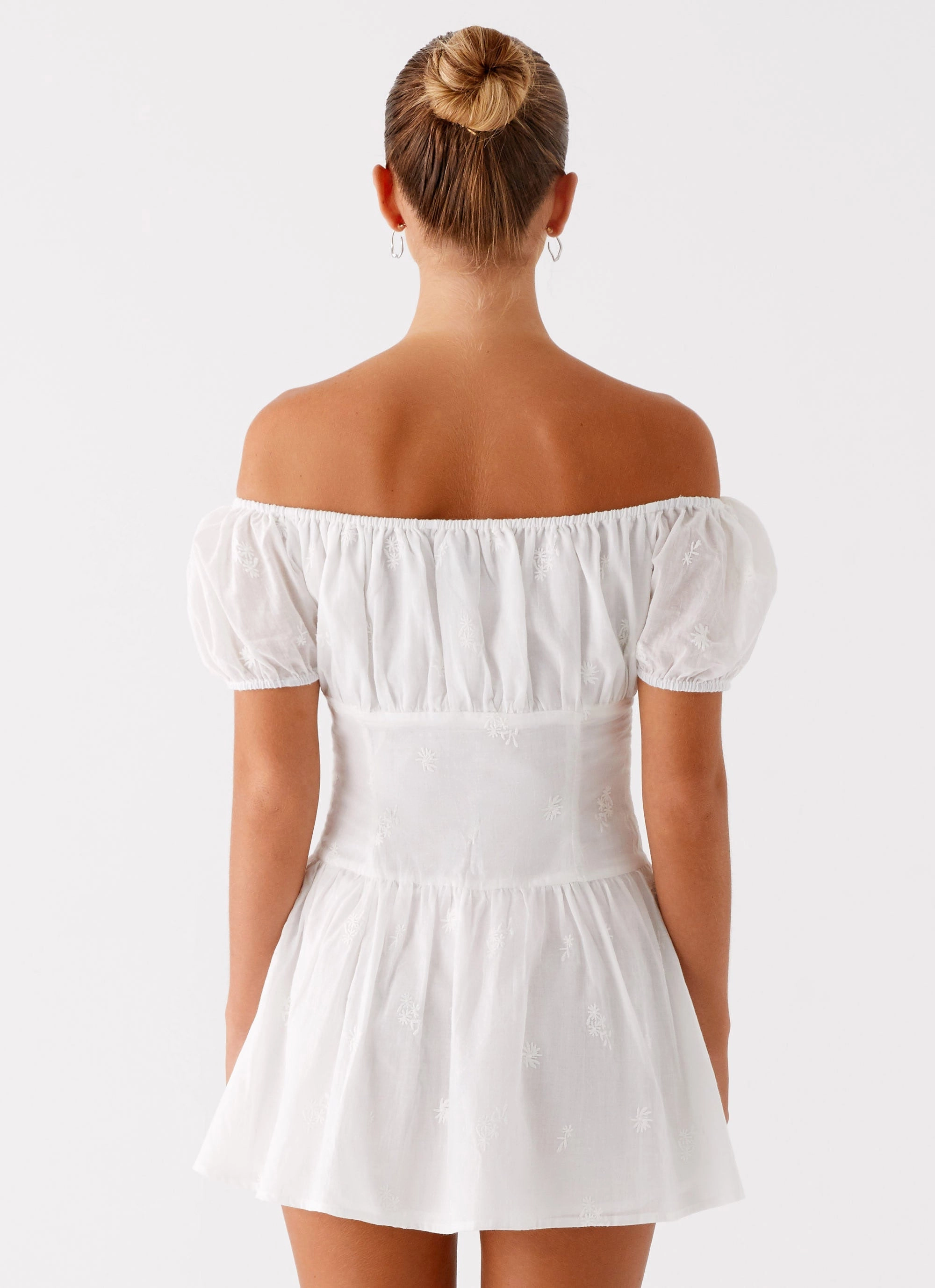 Understated Charm Anthem Mini Dress - Ivory