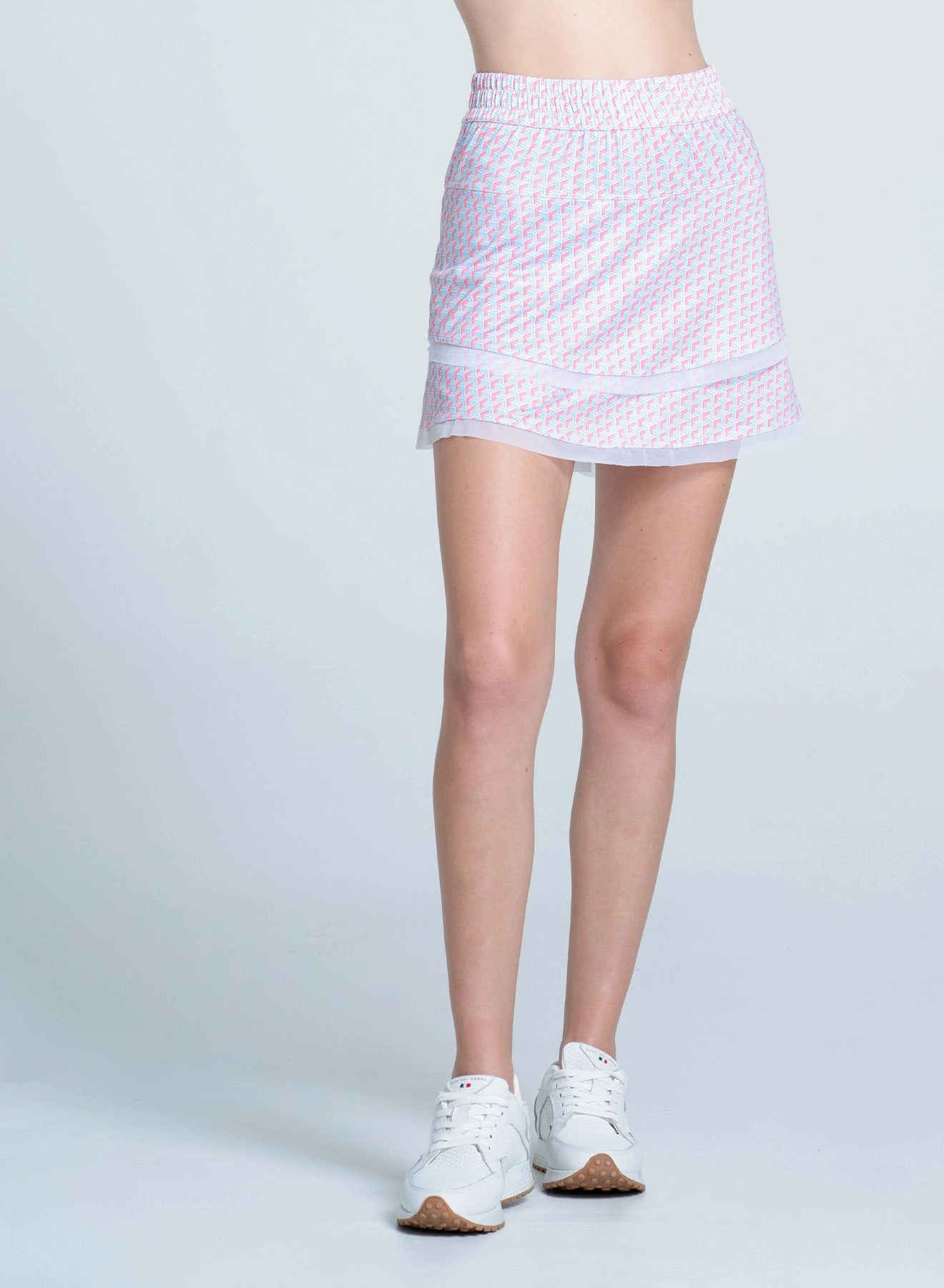 Multi Panel Construction Quick Change Groovy Skort-15.75