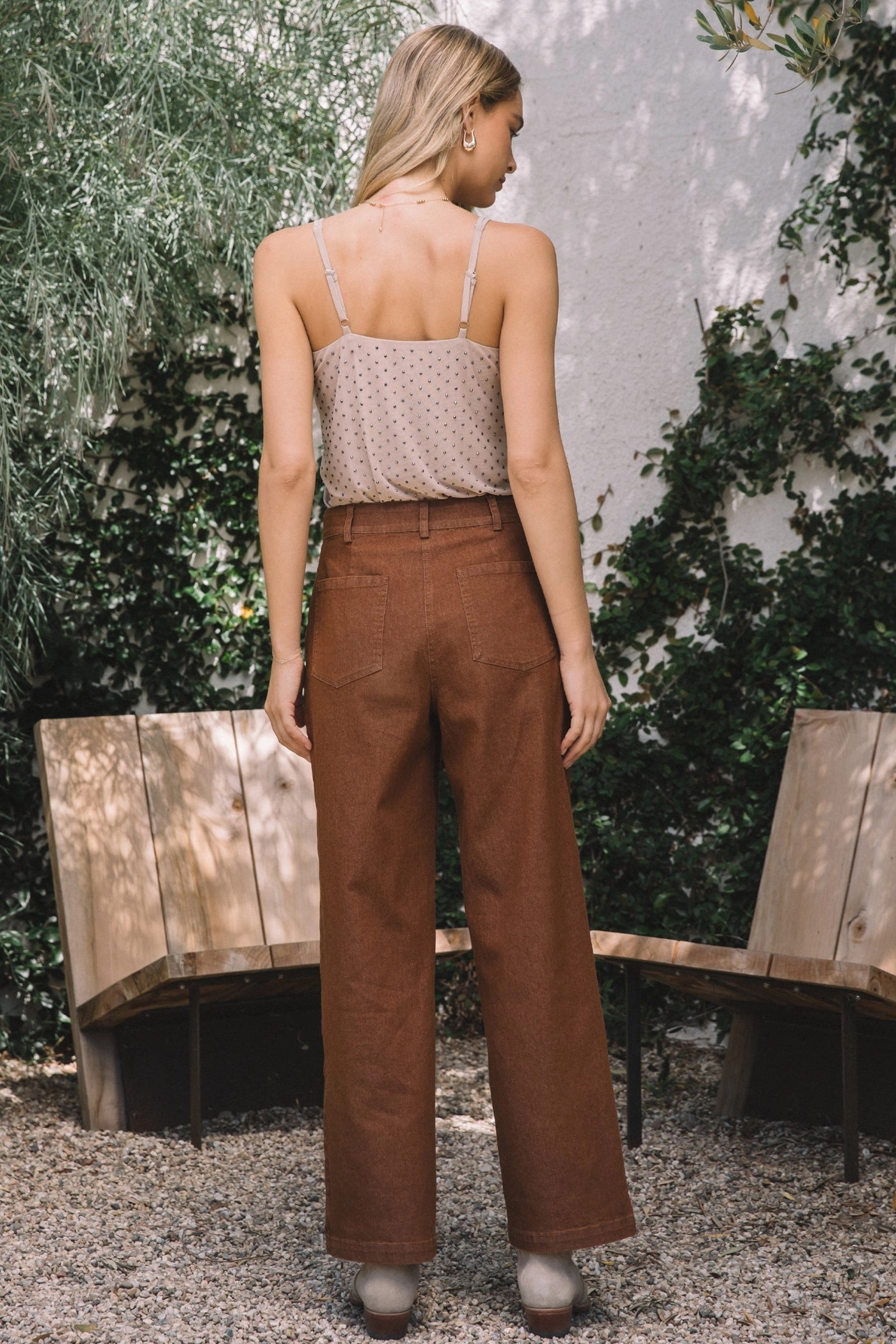 LUCY COTTON TWILL PANTS Multi Pocket Configuration