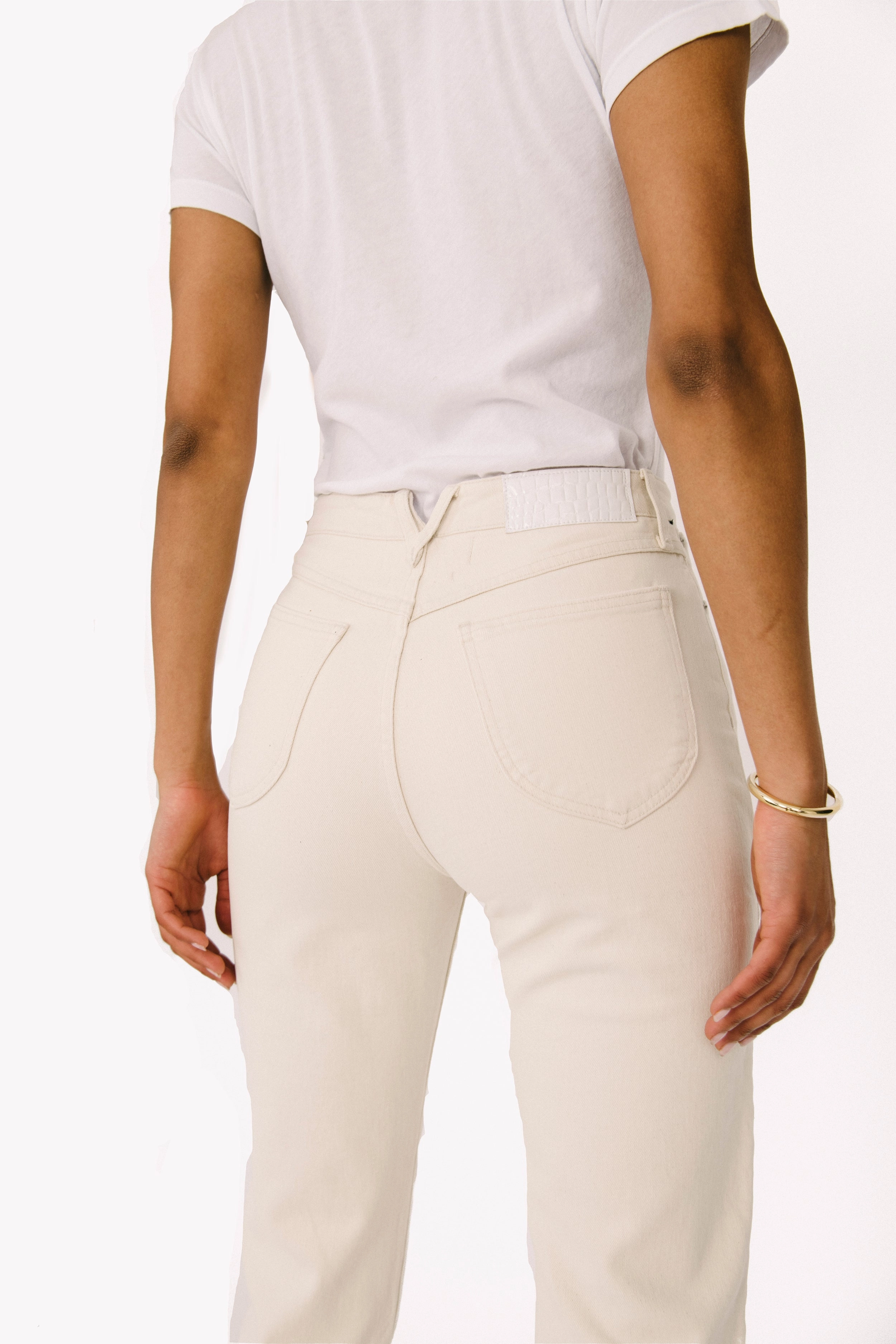 CrossBackDesign Earhart Tapered Straight Leg Denim