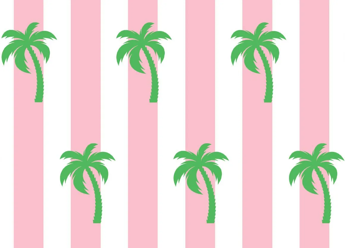 Apparel- Toss Designs Short Set Pajamas - Palm Trees