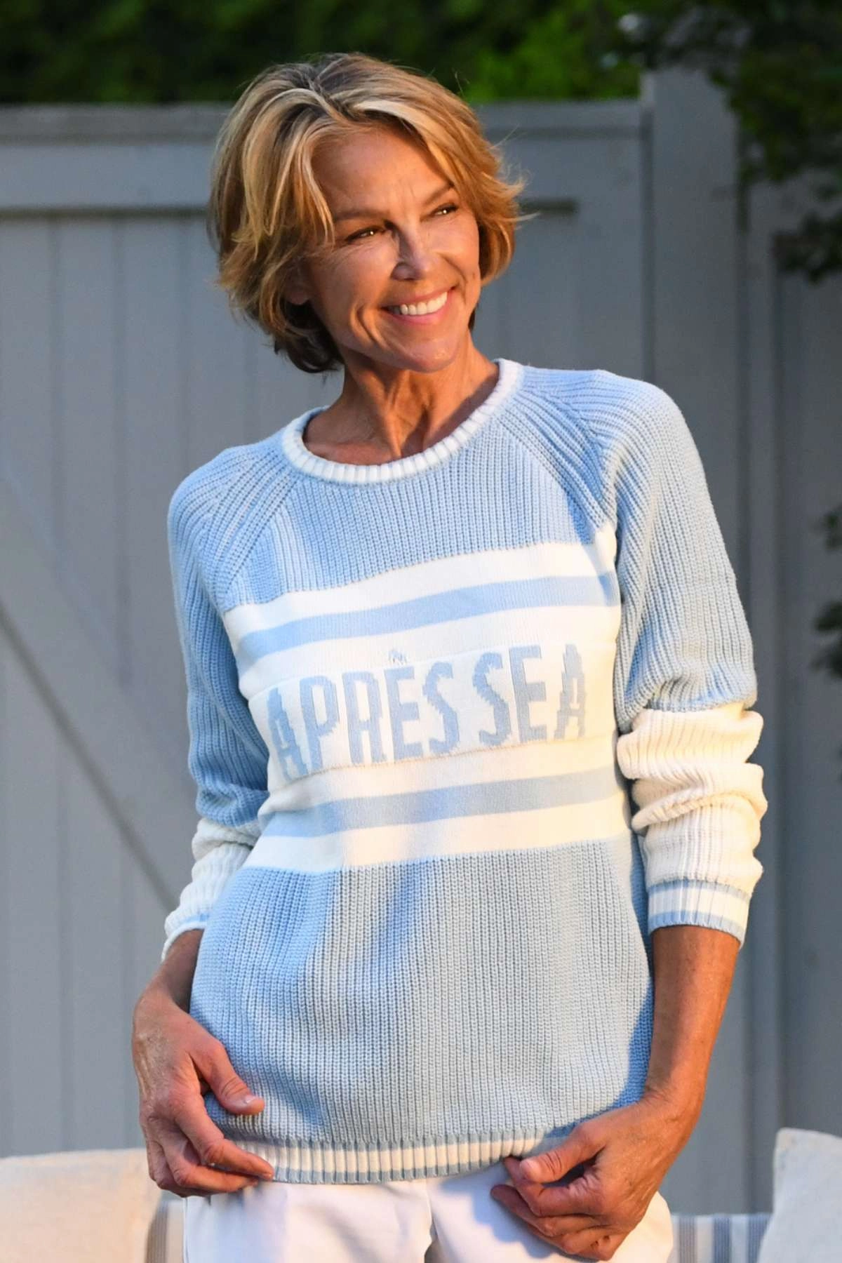 Aprs Sea Sweater / Sky Blue Non Irritating Seams