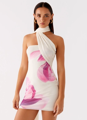 Arcadia Mini Dress - Ivory Easy Lovely