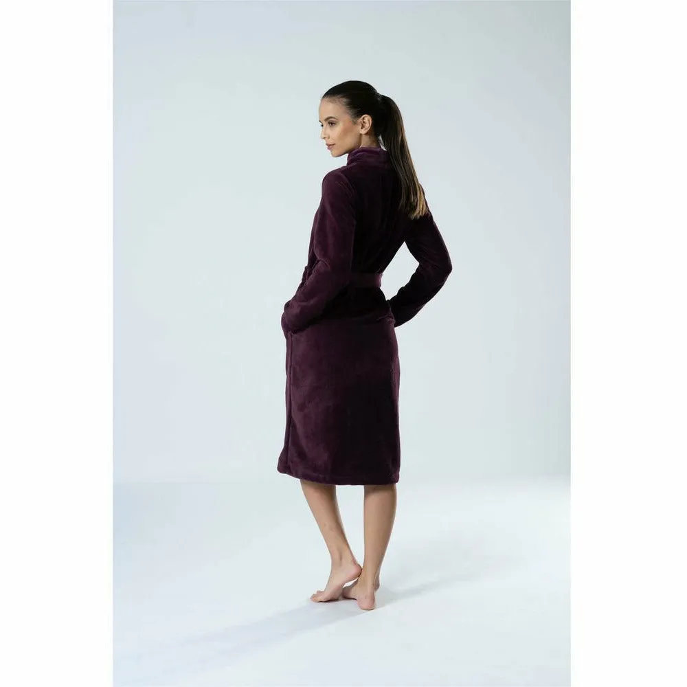 Aspen Bamboo and Cotton Zip-Up Robe with Pockets