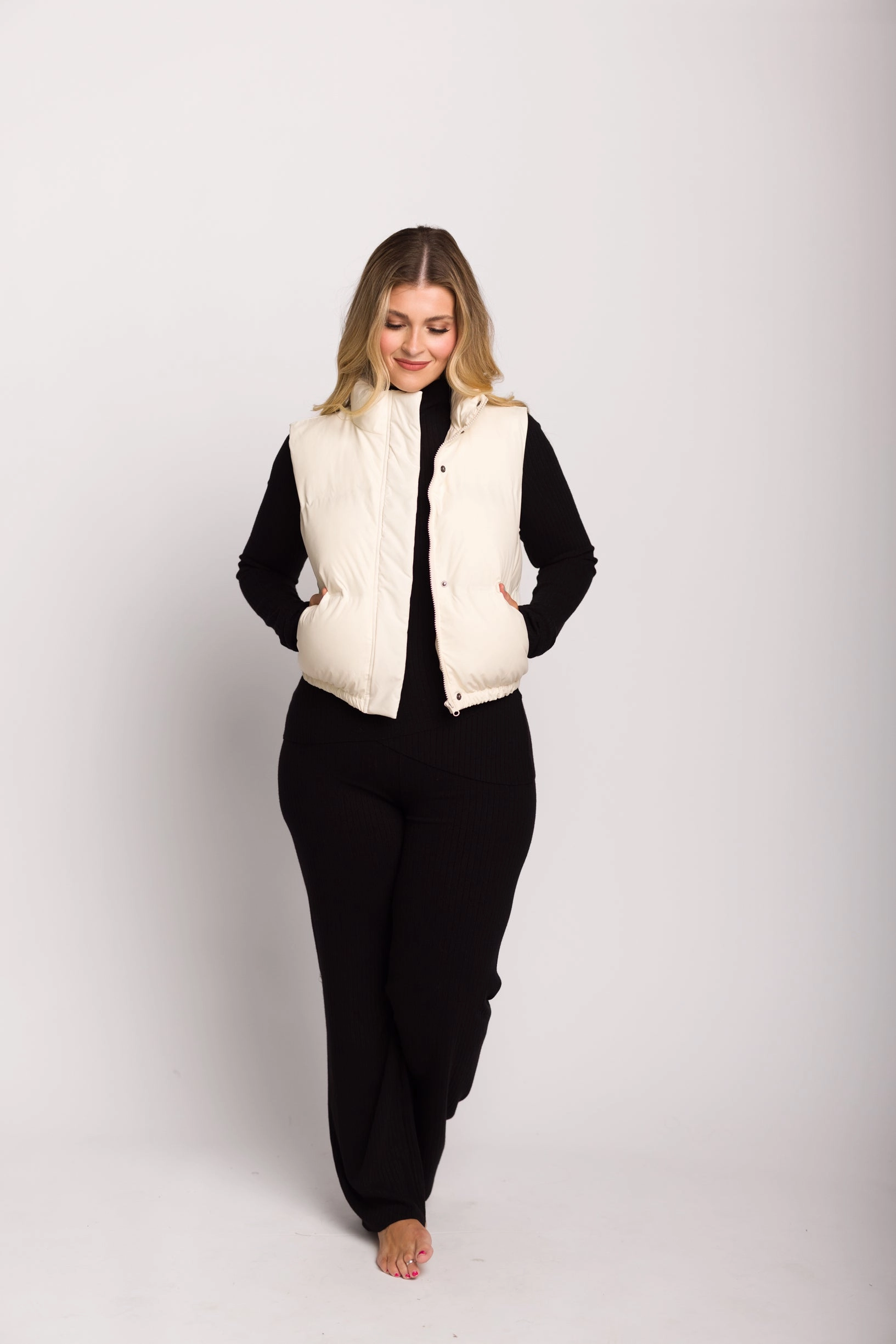 All-Purpose Fade Resistant Dye Aspen Vest in Cappuccino Foam