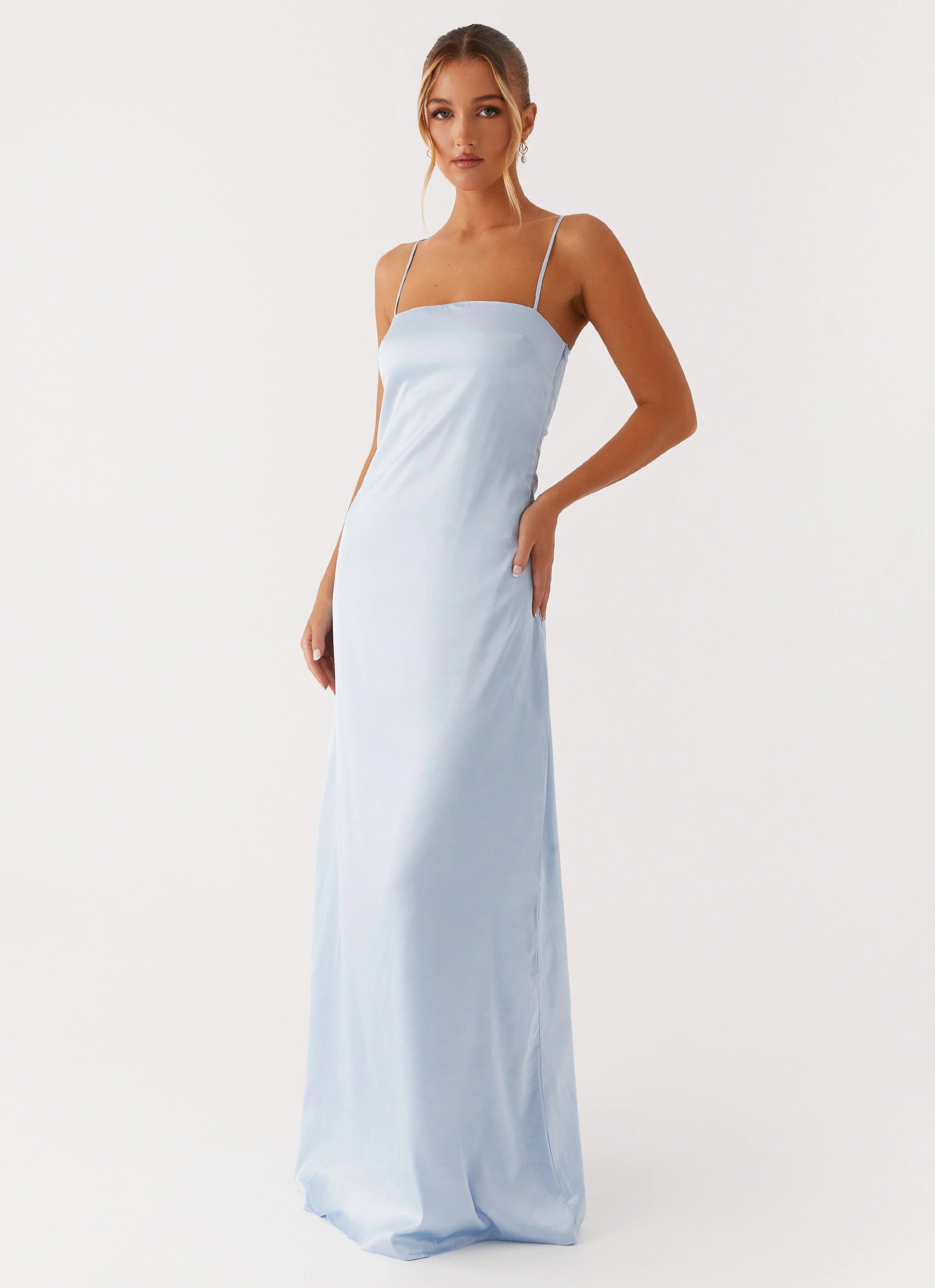 Travel Essential Aster Bloom Maxi Dress - Blue