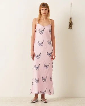 Athens Pink Calla Lily Dress
