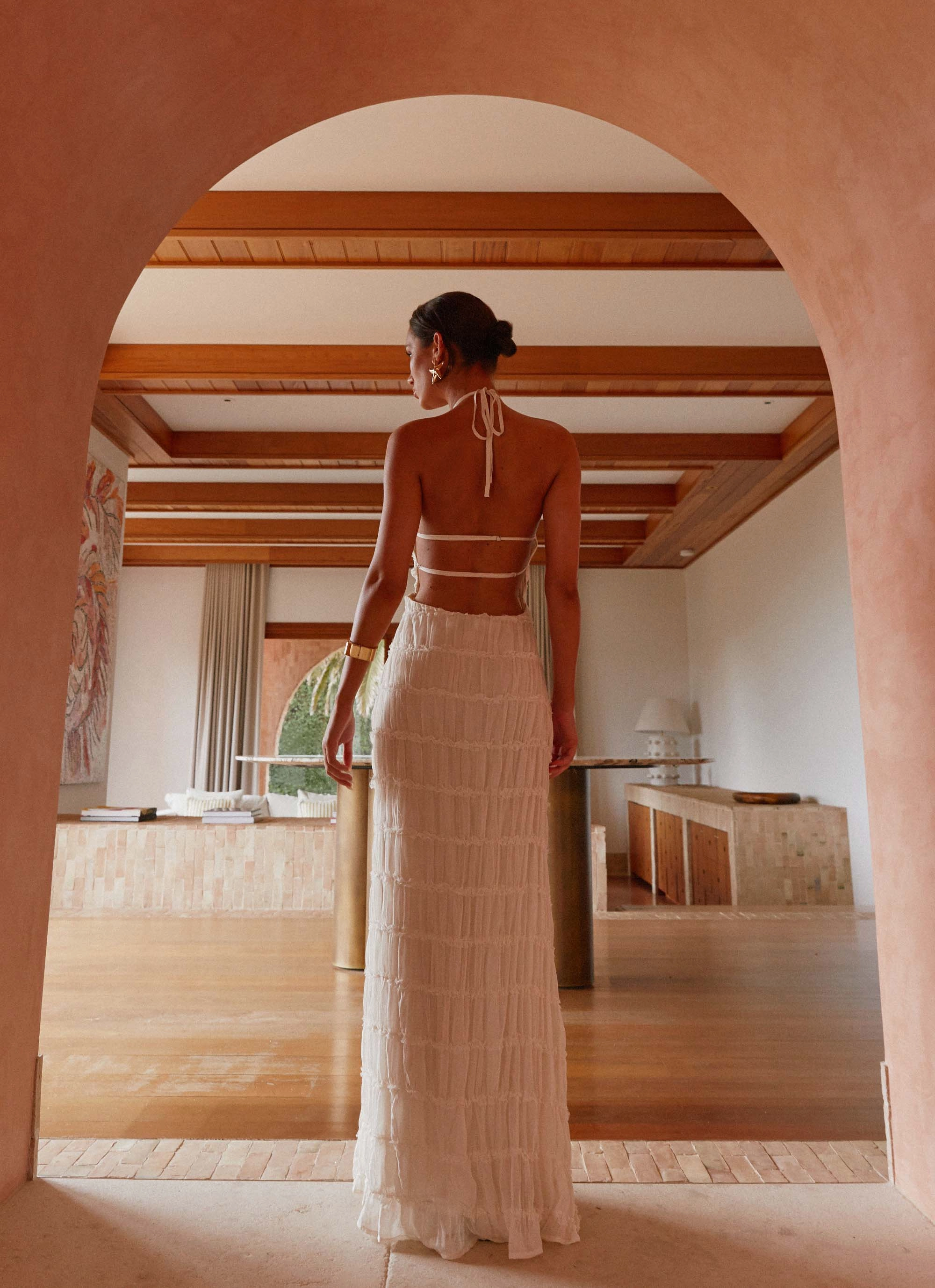 Bright Appeal Aullie Maxi Dress - Ivory