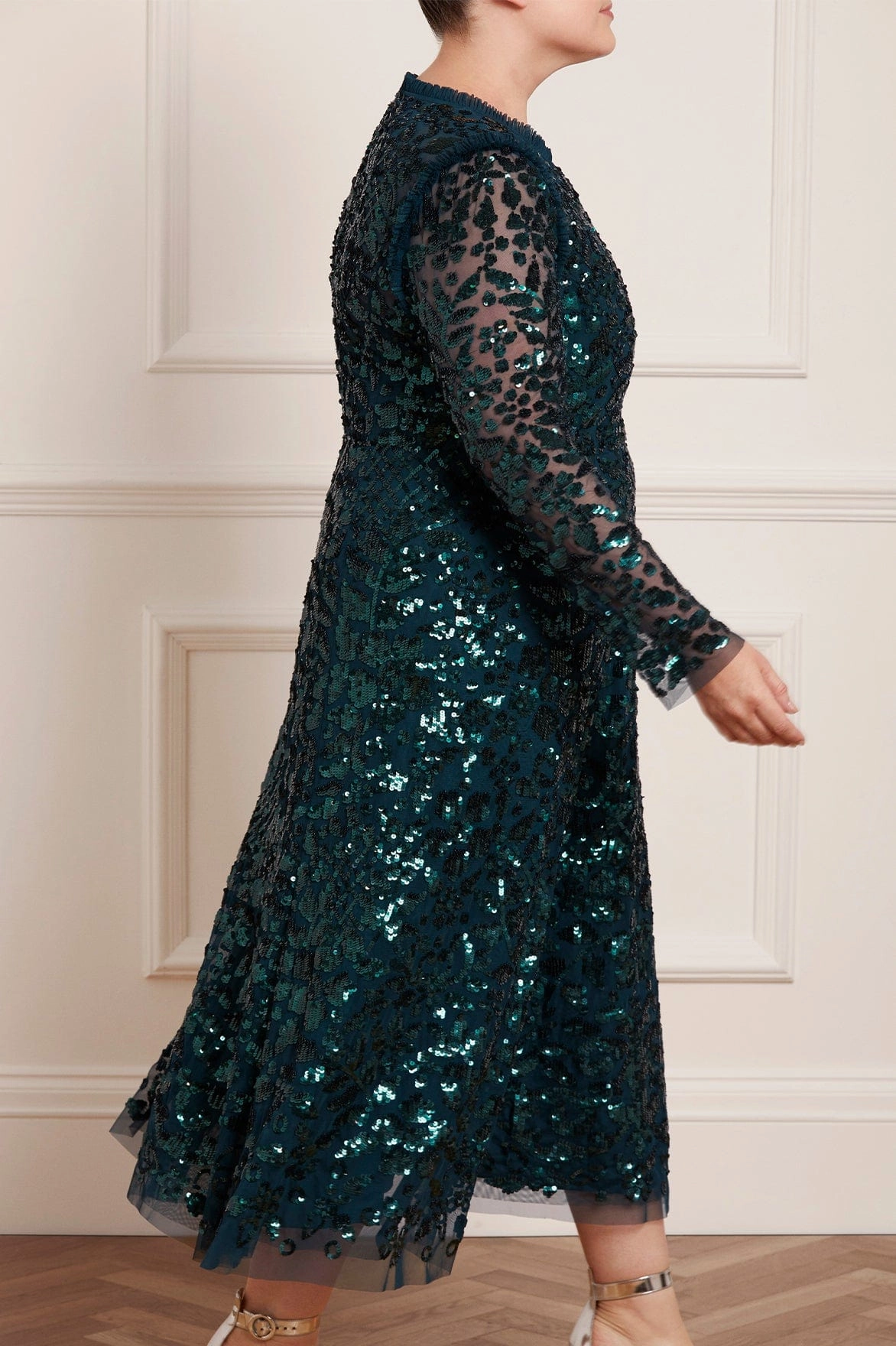 Aurelia Long Sleeve Ballerina Dress Flattering Shape Wear Mix-And-Match