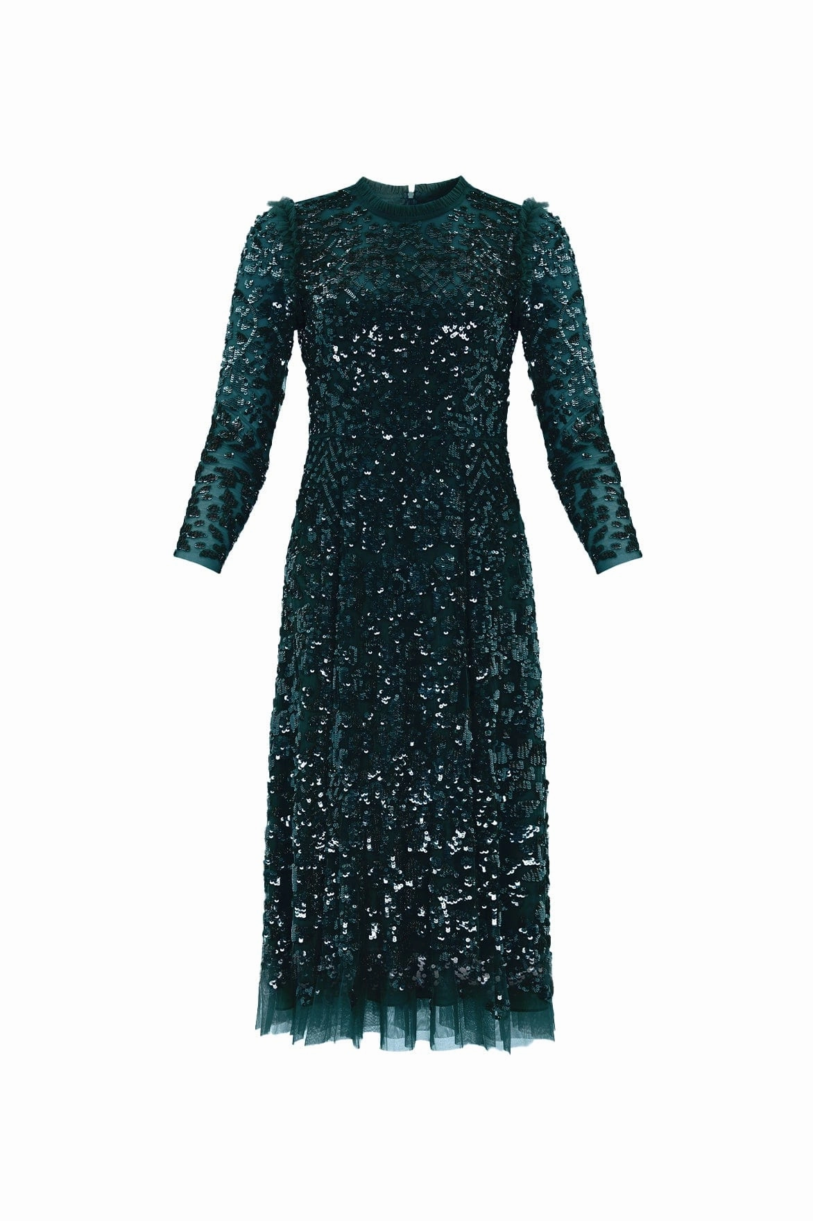 Soft Tones Aurelia Long Sleeve Ballerina Dress