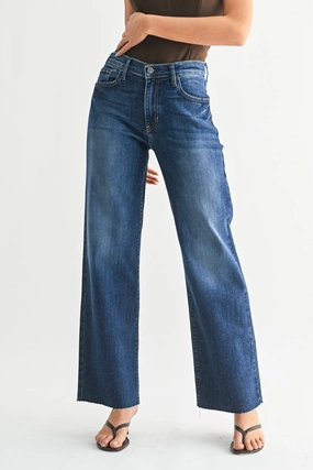 AVA SLIM PALAZZO JEANS Fashion Lover Classic Wear Modern Minimalist