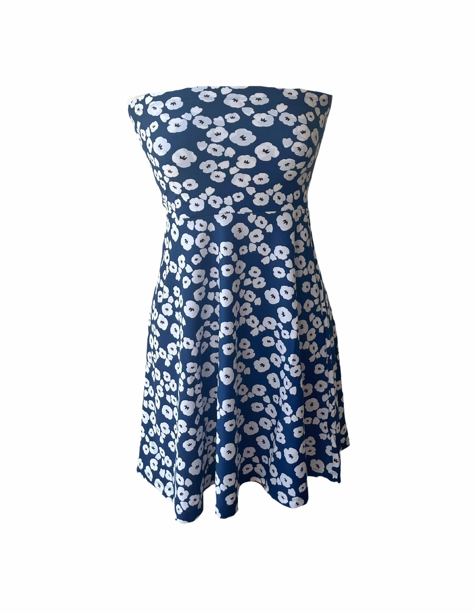 Avalon Dress Mini Pop Art Navy Office Mood