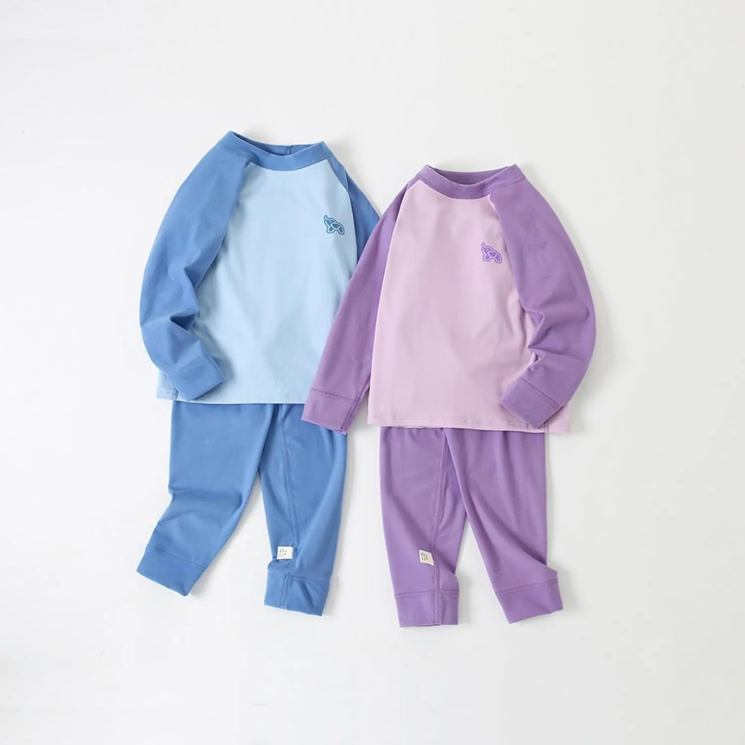 Baby and Toddler Boy 2-Piece Long Sleeve Pajamas Set Made with Organic Cotton,Baby Boy Sleepers