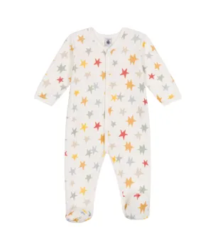 Baby Boy Star Velour Pajamas