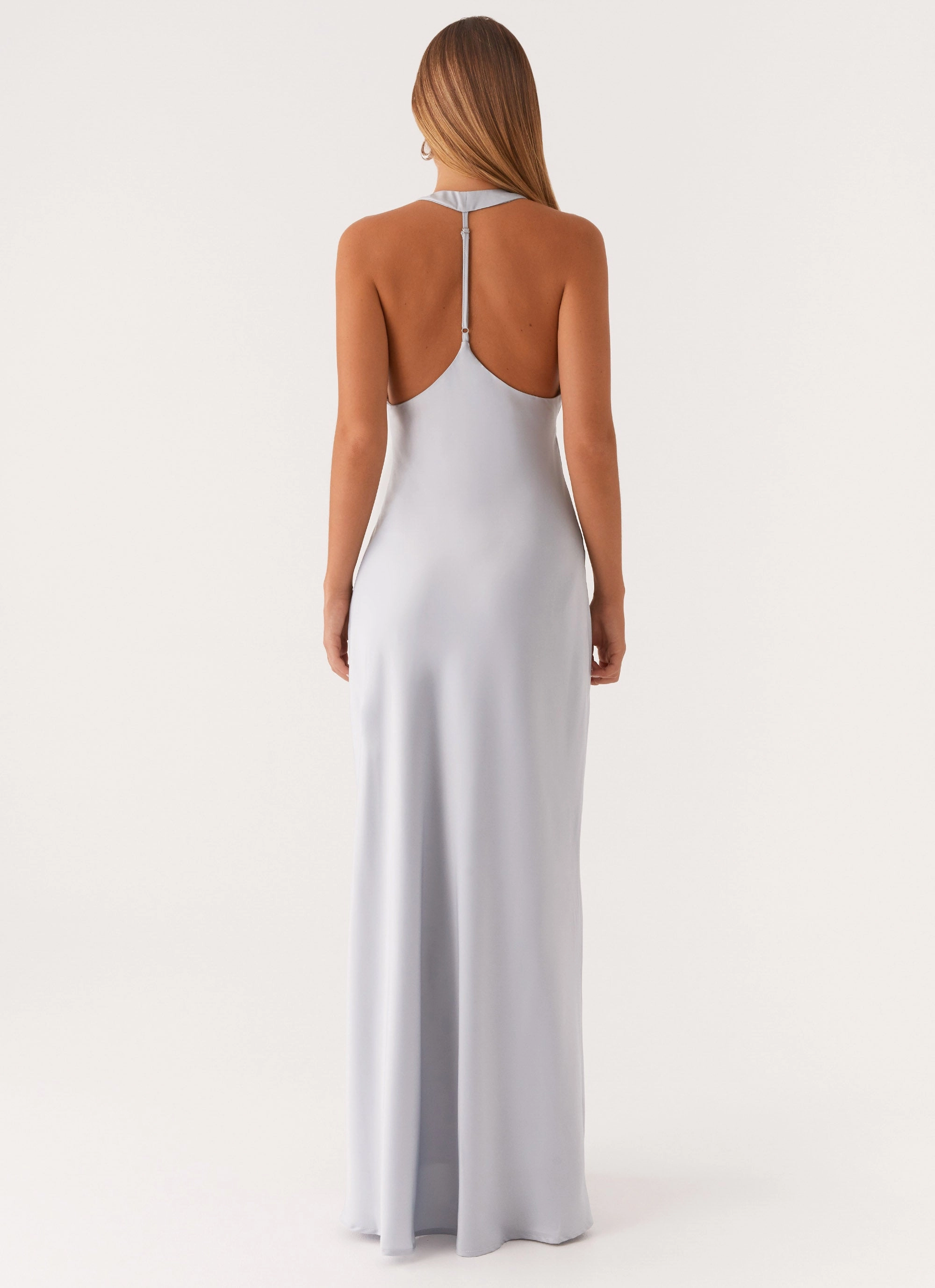 Angie Maxi Dress - Blue Guest Shine and Effortless fit dress.
