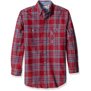 Backpacker Men's Blue Stuart Yarn Dyed Flannel Shirt
