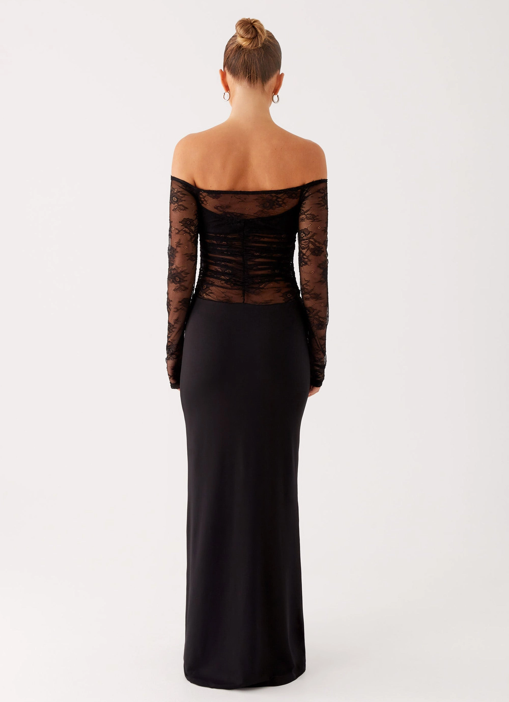 Avi Maxi Dress - Black Soft Shape
