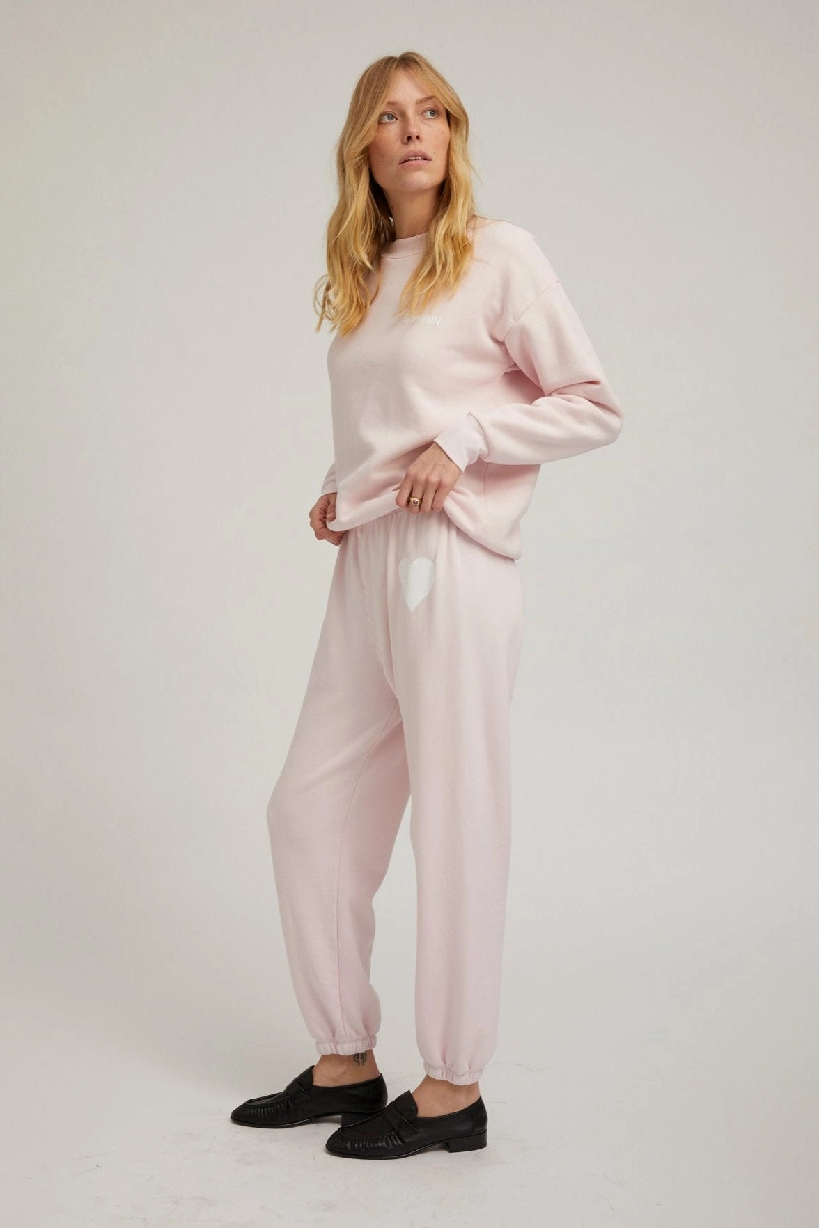 Ballet Logo Sweatshirt Tunic top