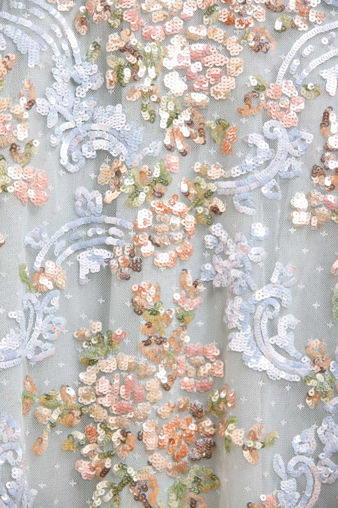 Night Party Urban Feel Baroque Floral One-Shoulder Midaxi Dress